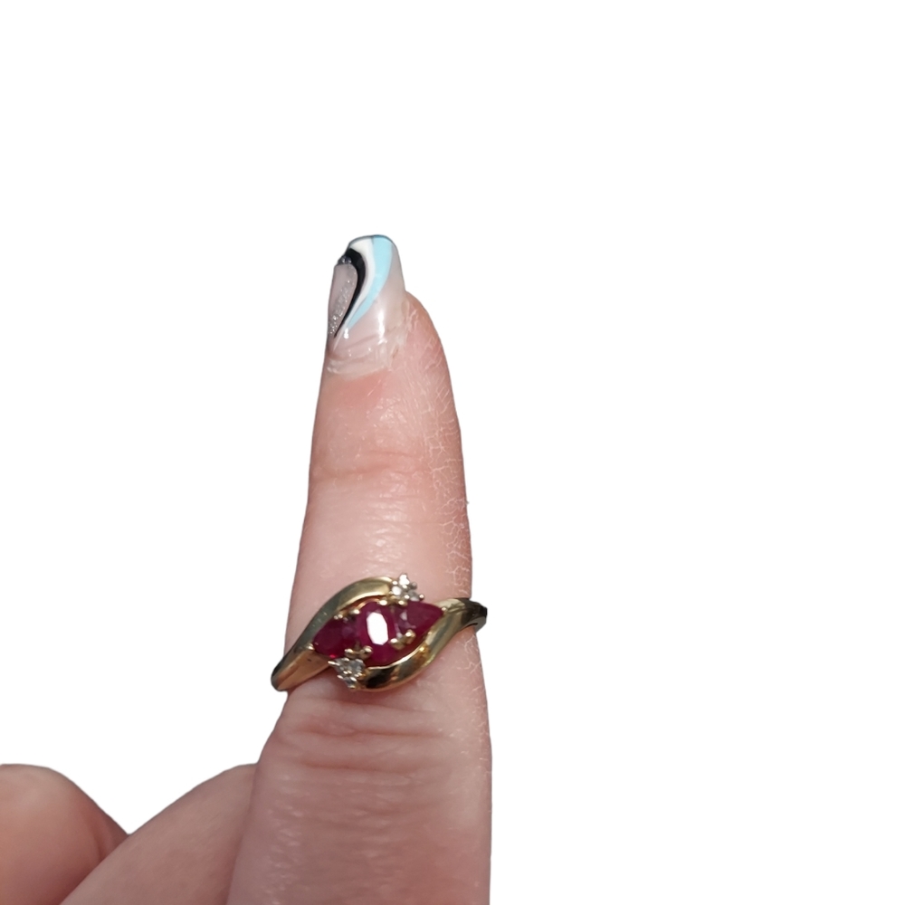 Womens Ruby ring